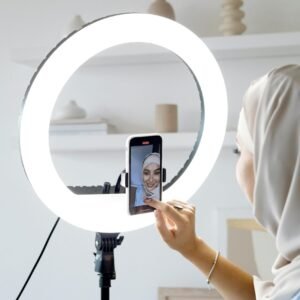Clip-On Selfie Ring Light for Phones